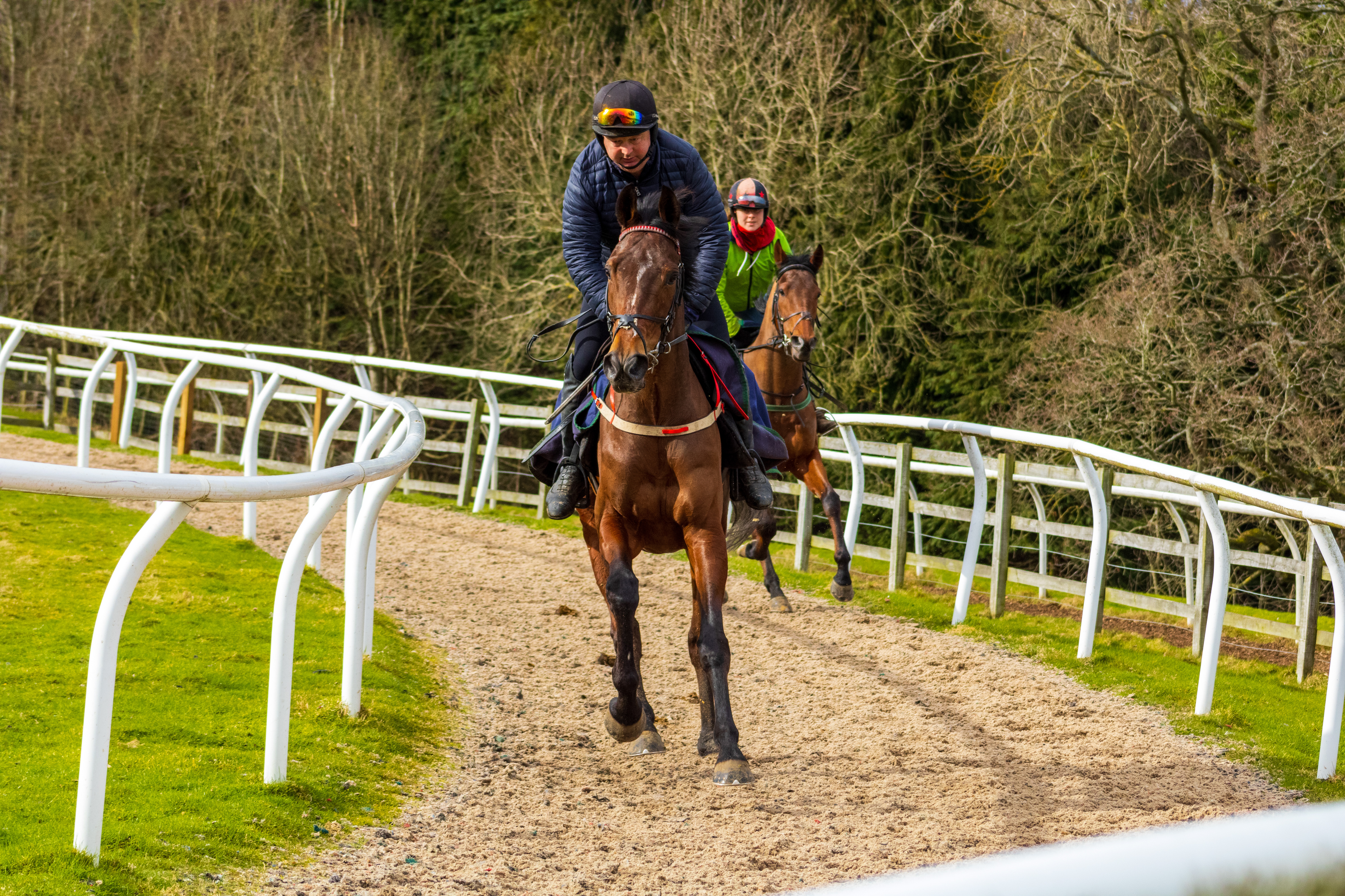 Fibresand Round Canter (links to Hill Gallops)